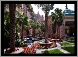 Hotel, Atlantis, Palmy, Dubaj