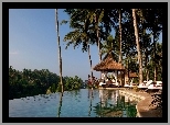 Bali, Dżungla, Hotel, Viceroy, Basen, Palmy