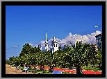 Batumi, Park, Palmy, Pałac