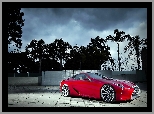 Czerwony, Lexus, LF-LC, 2012, Palmy