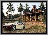 Ferrari, 612, Scaglietti, Ruiny, Palmy