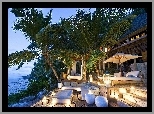 Hotel, Wybrzeże, Palmy, Morze