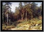 Obraz, Iwan Szyszkin, Las, Strumień