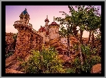 Zamek, Palmy, Disneyland