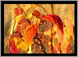 Paintography, Roślina, Liście