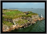 Morze, Wybrzeże, Fortyfikacje, Suomenlinna, Latarnia, Morska, Roslinność