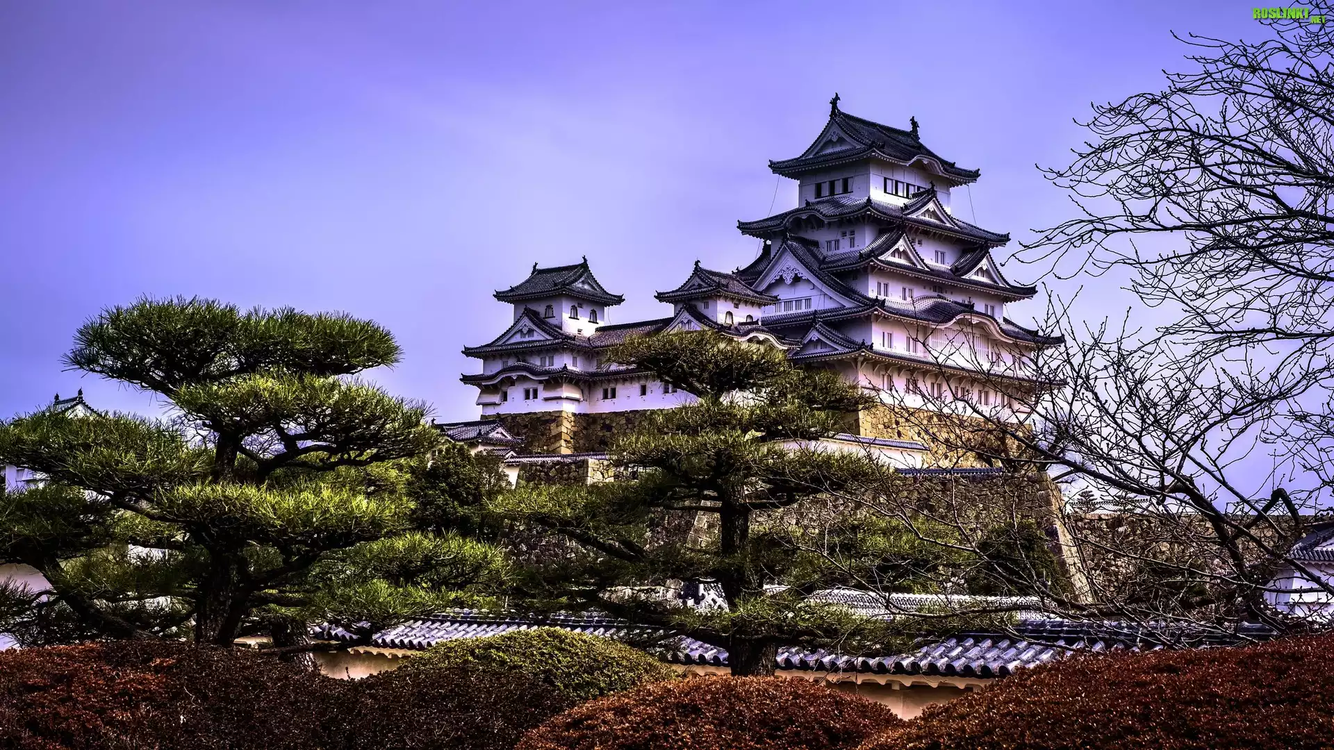 Zamek Himeji, Zamek Białej Czapli, Himeji, Japonia, Azja