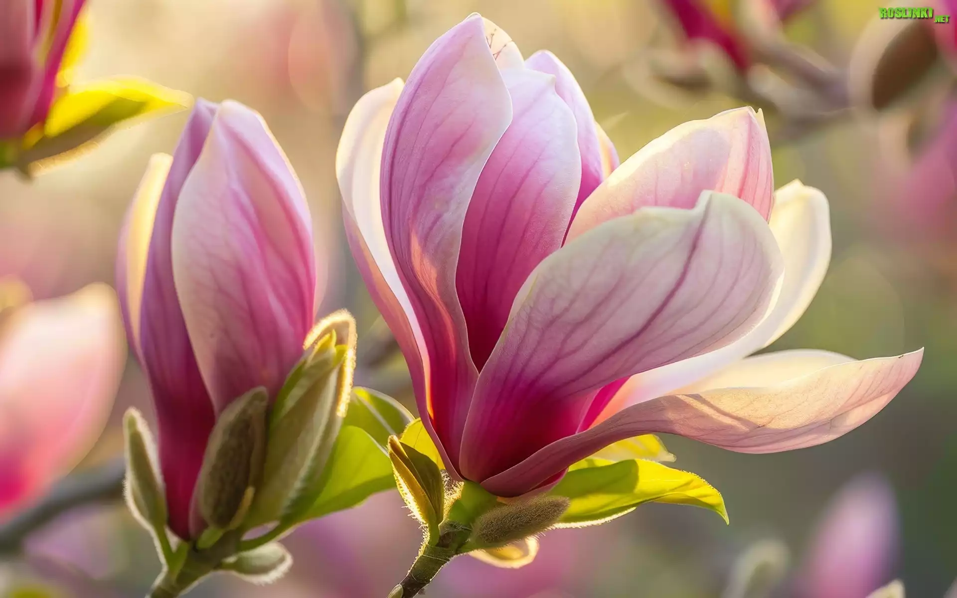 Magnolia, Kwiat, PÄ…k